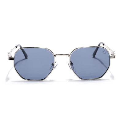 Majesty - Silver Wayfarer Polarized Sunglasses (WS1419PCL2206)