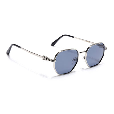 Majesty - Silver Wayfarer Polarized Sunglasses (WS1419PCL2206)