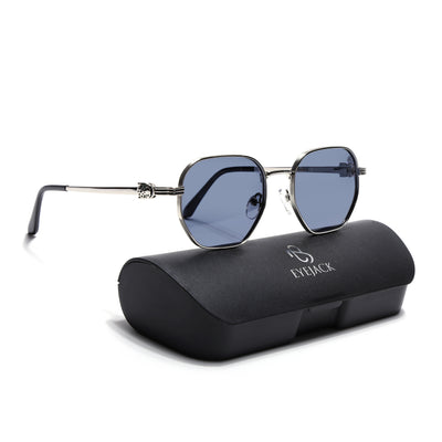 Majesty - Silver Wayfarer Polarized Sunglasses (WS1419PCL2206)