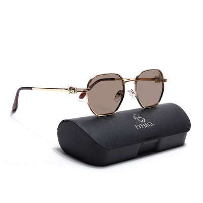 Majesty - Golden Wayfarer Polarized Sunglasses (WS1419PCL2208)