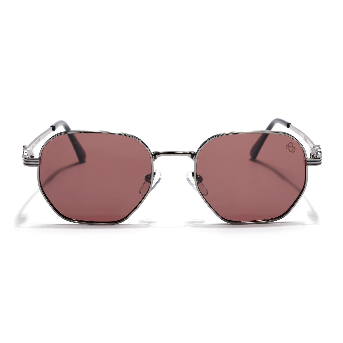 Majesty - Grey Wayfarer Polarized Sunglasses (WS1419PCL2209)