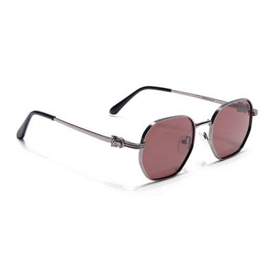 Majesty - Grey Wayfarer Polarized Sunglasses (WS1419PCL2209)