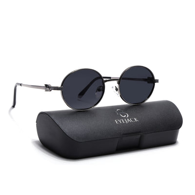 Simba - Grey Oval Polarized Sunglasse (WS1420PCL2210)
