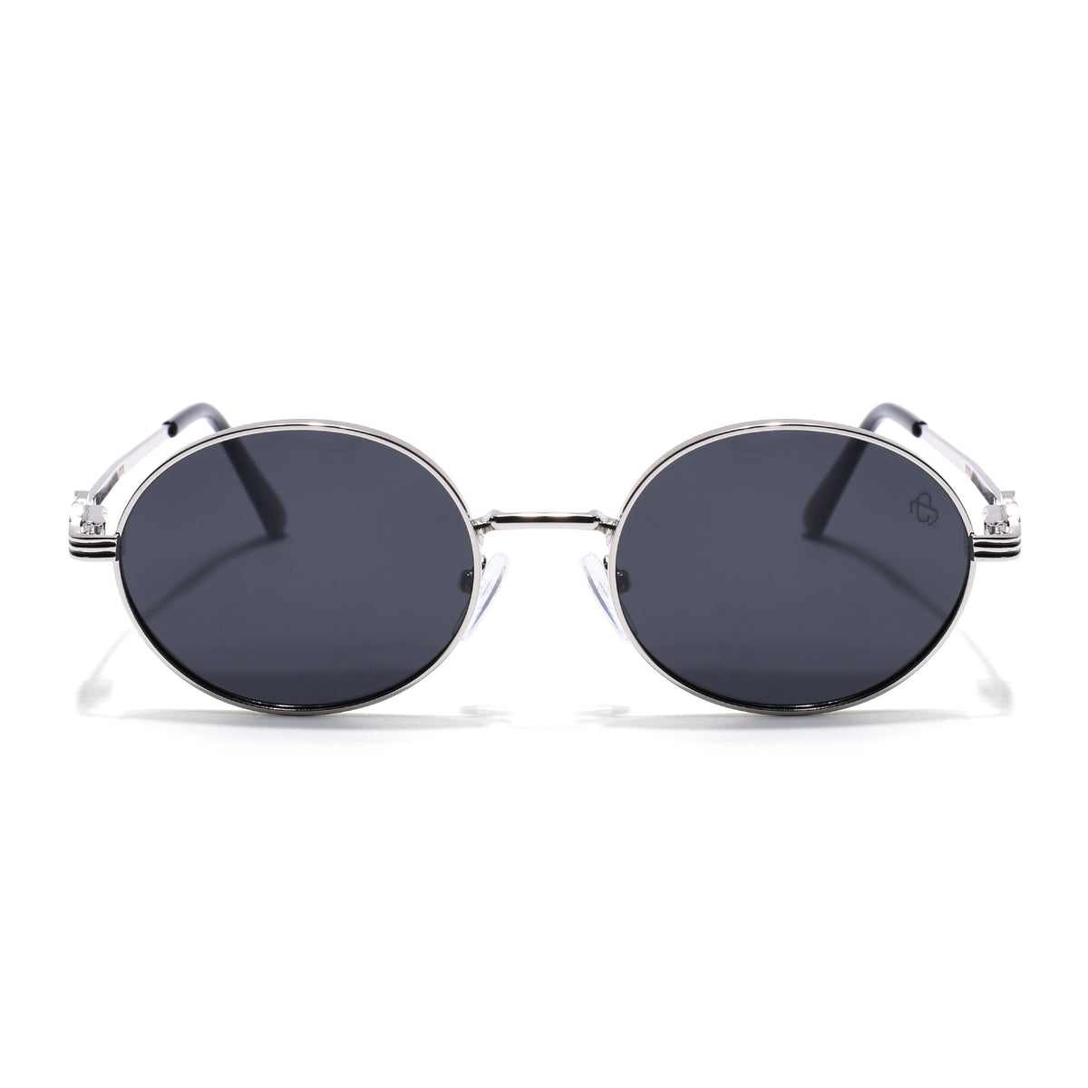 Simba - Silver Oval Polarized Sunglasses (WS1420PCL2211)