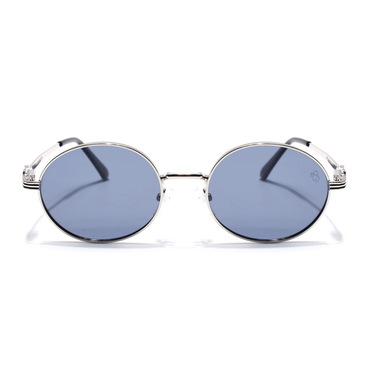 Simba - Silver Oval Polarized Sunglasses (WS1420PCL2212)