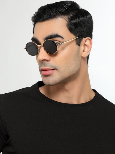 Simba - Golden Oval Polarized Sunglasses (WS1420PCL2213)