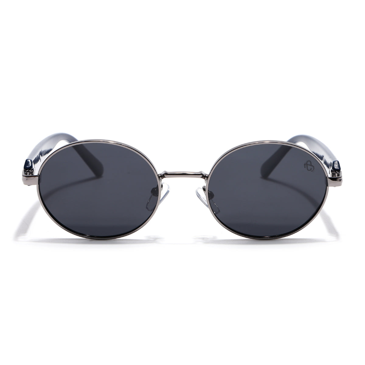 Cruze - Grey Oval Polarized Sunglasses (WU14110PCL2198)