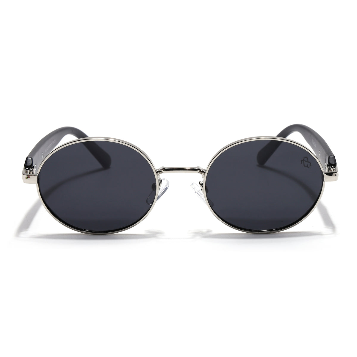 Cruze - Silver Oval Polarized Sunglasses (WU14110PCL2199)