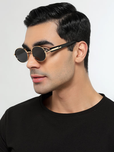 Cruze - Golden Oval Polarized Sunglasses (WU14110PCL2201)