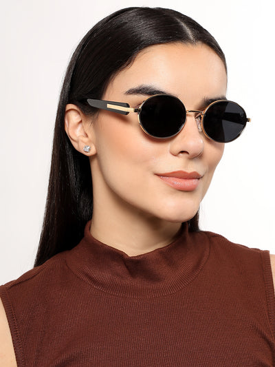 Cruze - Golden Oval Polarized Sunglasses (WU14110PCL2201)