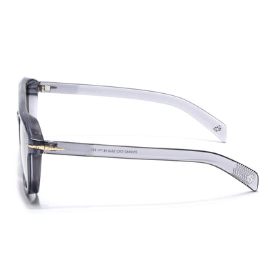 Eyejack Grey Wayfarer Sunglasses for Men & Women (ZN3682CL2161)