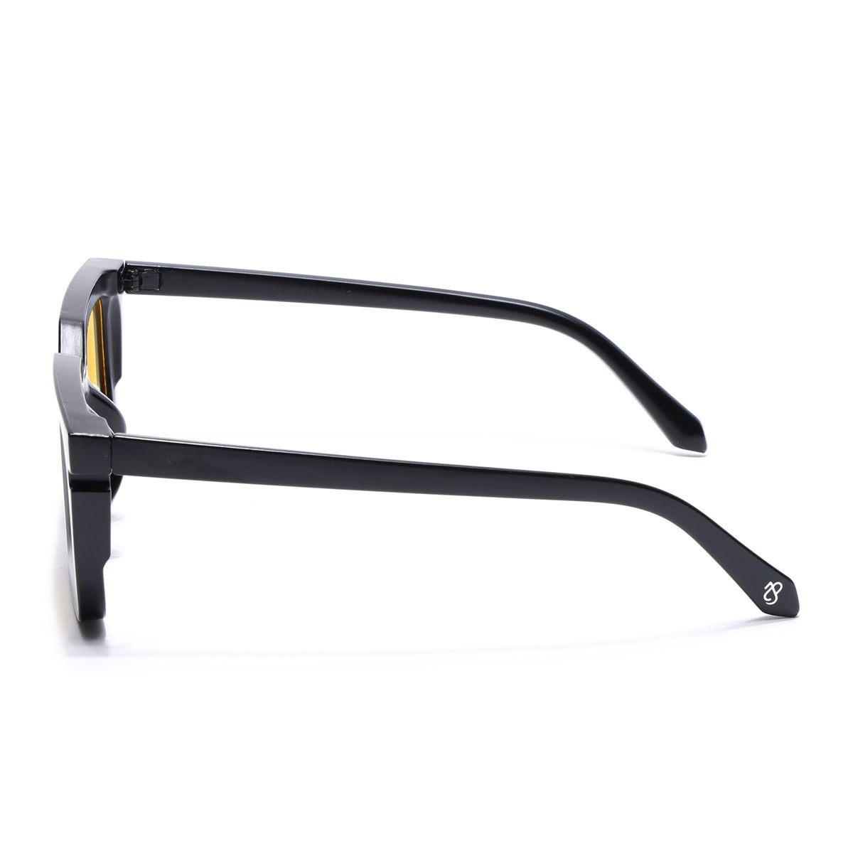 Eyejack Matt Black Rectangle Sunglasses for Men & Women (ZN3908CL2167)