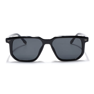 Eyejack Black Wayfarer Sunglasses for Men & Women (ZN3912CL2169)