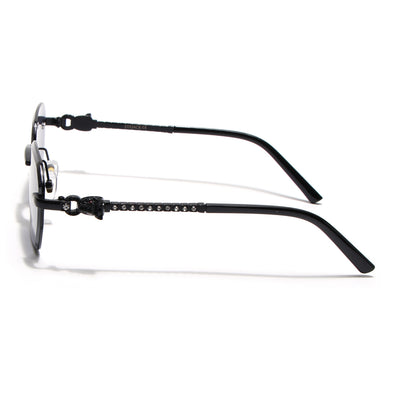 Eyejack Black Rimless Sunglasses for Men & Women (ZX98536CL2524)