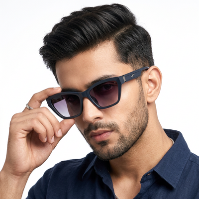 Eyejack Grey & Clear Cateye Sunglasses for Women (90152CL763)