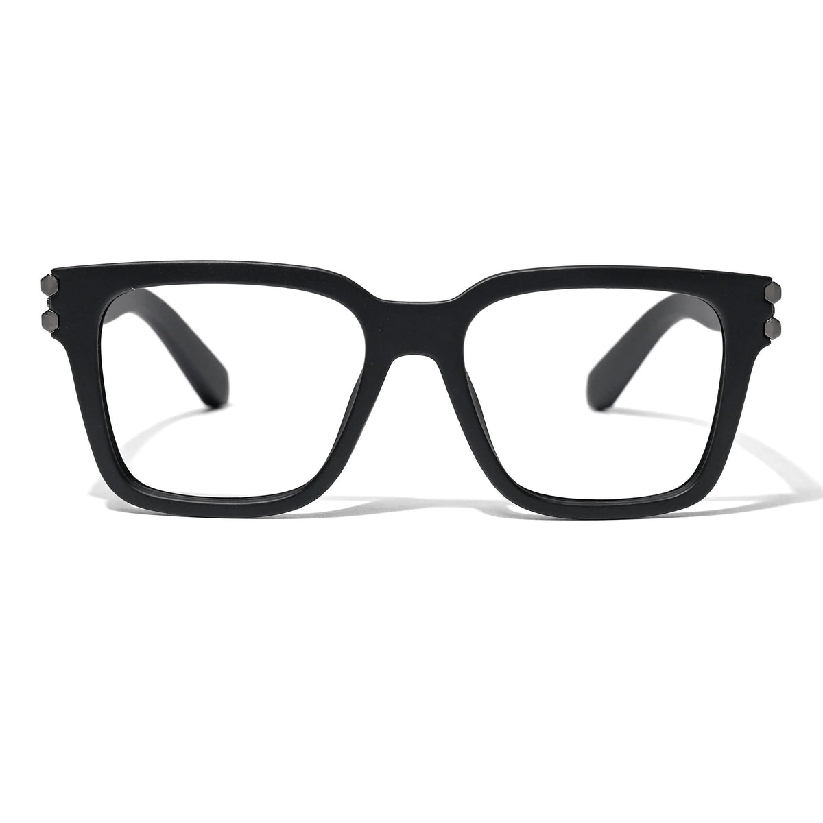 Sonic - Matt Black Square Eyeglasses I 82102CL584-C2