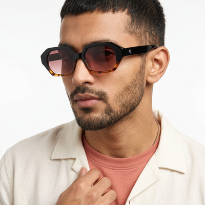 Eyejack Demi Brown Square Sunglasses for Men & Women (5088CL1260)
