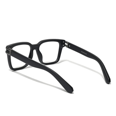 Sonic - Matt Black Square Eyeglasses I 82102CL584-C2