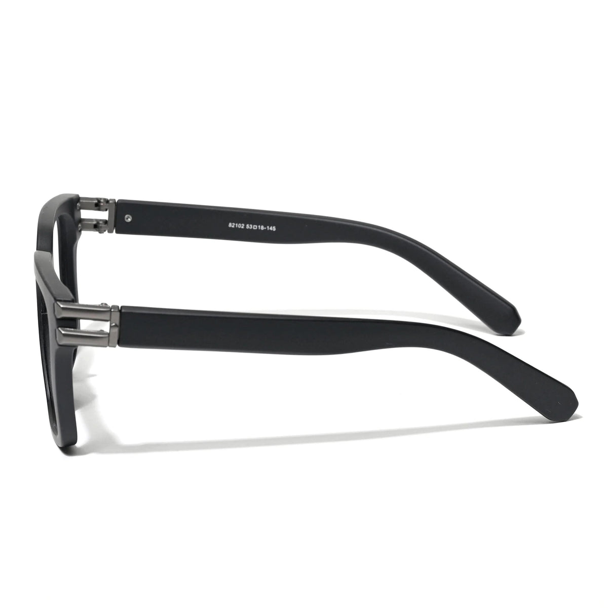 Sonic - Matt Black Square Eyeglasses I 82102CL584-C2