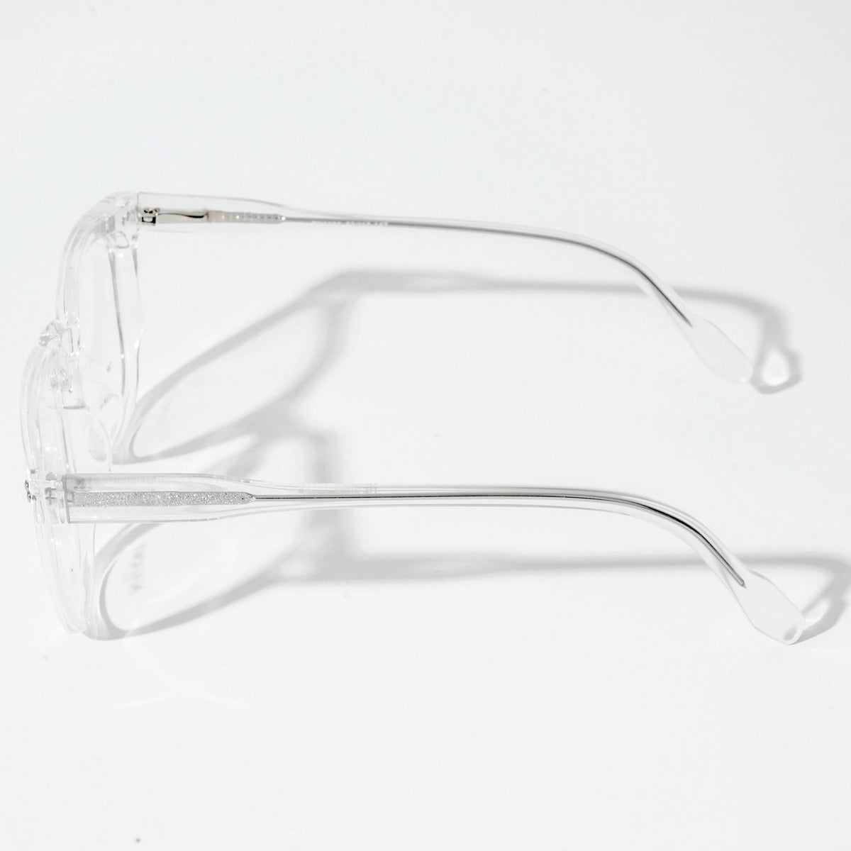 EyeJack Astra Transparent Square Eyeglasses for Men & Women (TR6605CL109-C4)